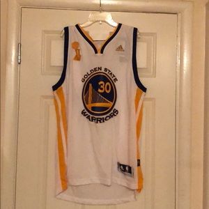 Golden State Warriors championship Jersey Curry